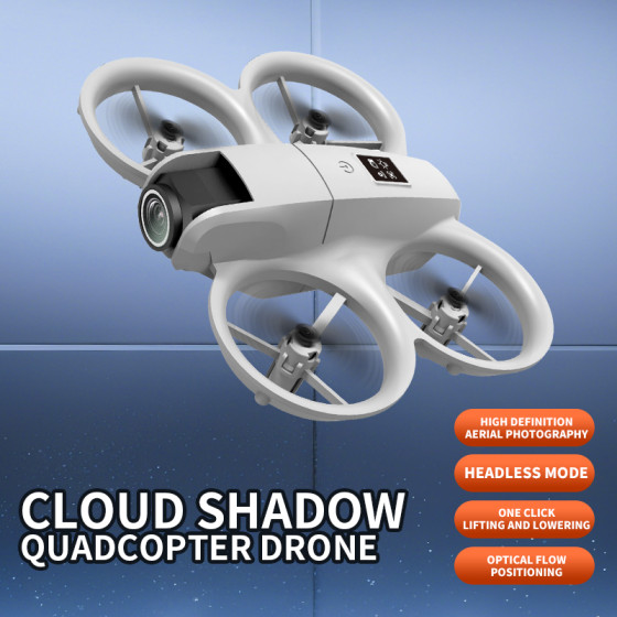NEW 2026 Mini Foldable Drone With Lights 4K Aerial Photography Cameras Optical Flow Positioning Quadcopter  Helicopter Dron Toys